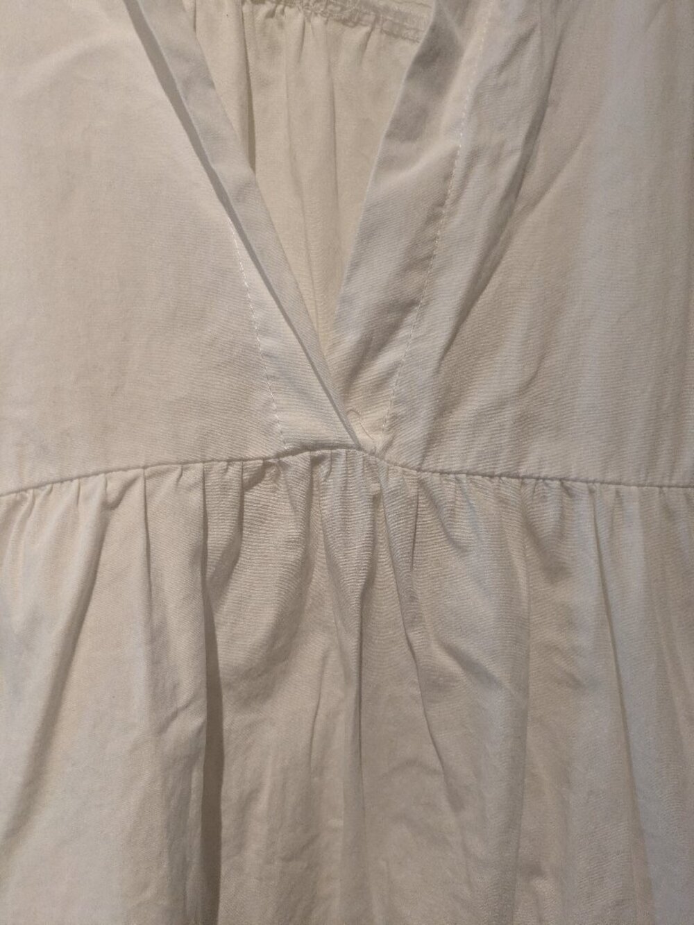 Zara White Ruffle Dress - Picture 9 of 9